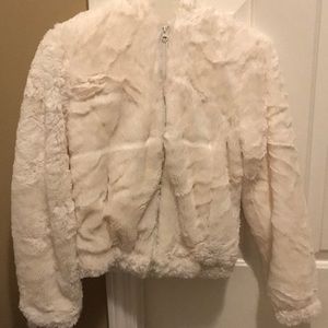 Faux fur jacket